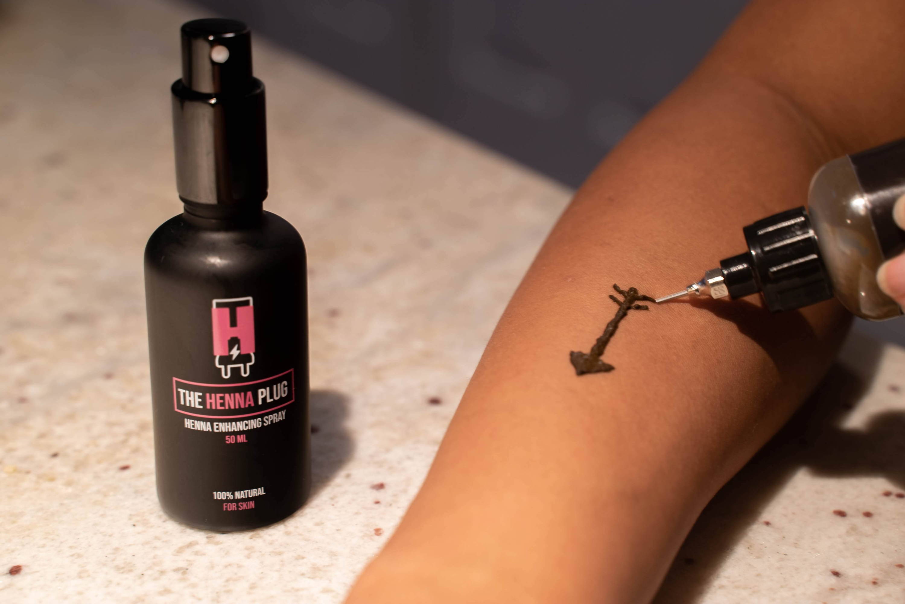 Henna Enhancing Spray - For more Vibrant and Longer Lasting Henna